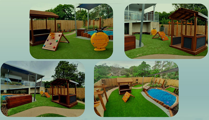 Wooden Outdoor Playground