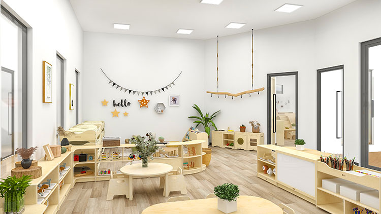 Modern Daycare Furniture Montessori Preschool Furniture Early Childhood  Education Supplies - Cowboy