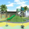 outdoor playground equipment for preschool