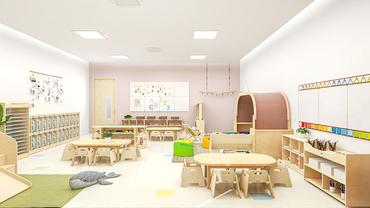 Preschool Classroom Design for Nursery School, Dubai, UAE