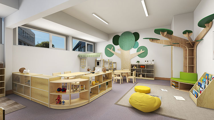 Modern Daycare Furniture Montessori Preschool Furniture Early Childhood  Education Supplies - Cowboy