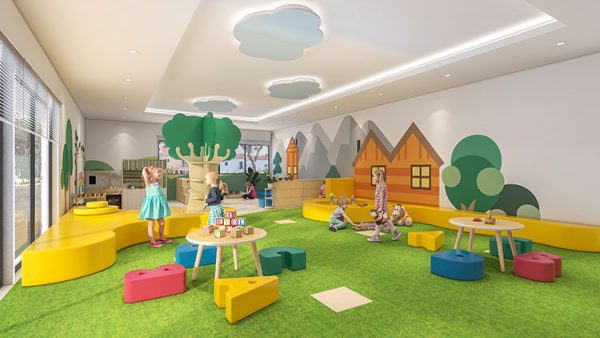 preschool indoor playground design