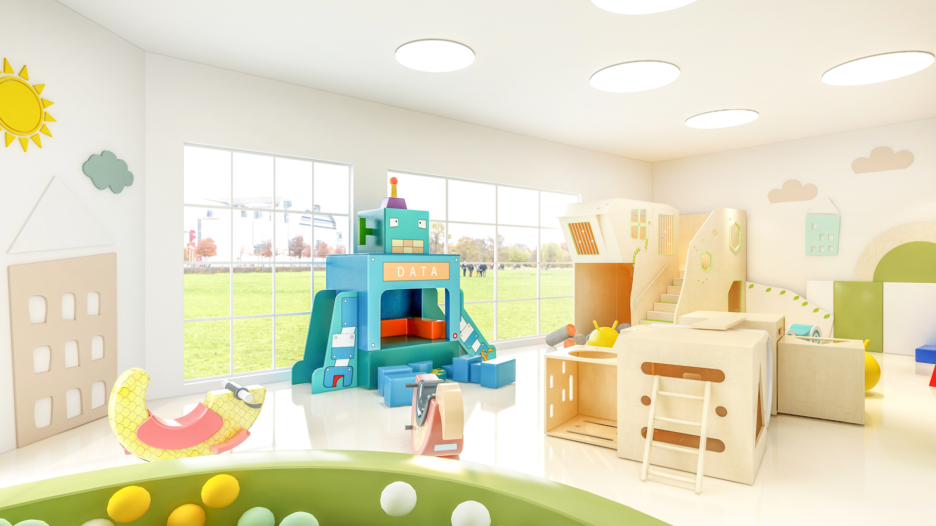 Soft Play Area for Nursery School, Dubai, UAE