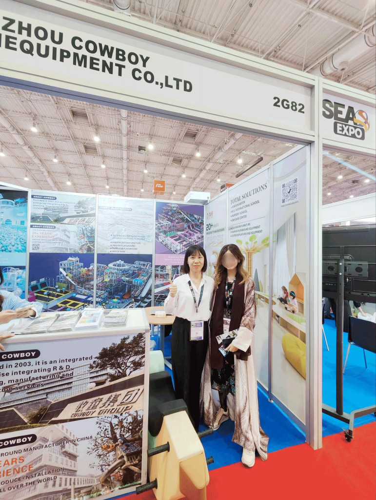 Cowboy appeared at the 2023 Saudi Entertainment and Amusement (SEA) Exhibition and gathered with customers from the Middle East 1