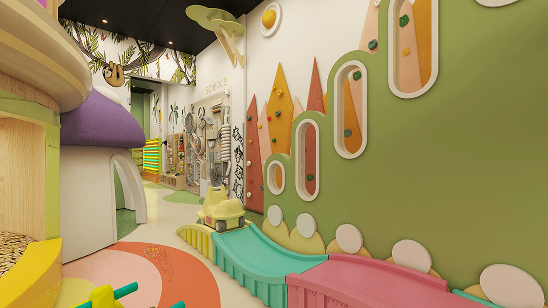 Customized Design Indoor Playground Kids Play Cafe School Indoor Play ...