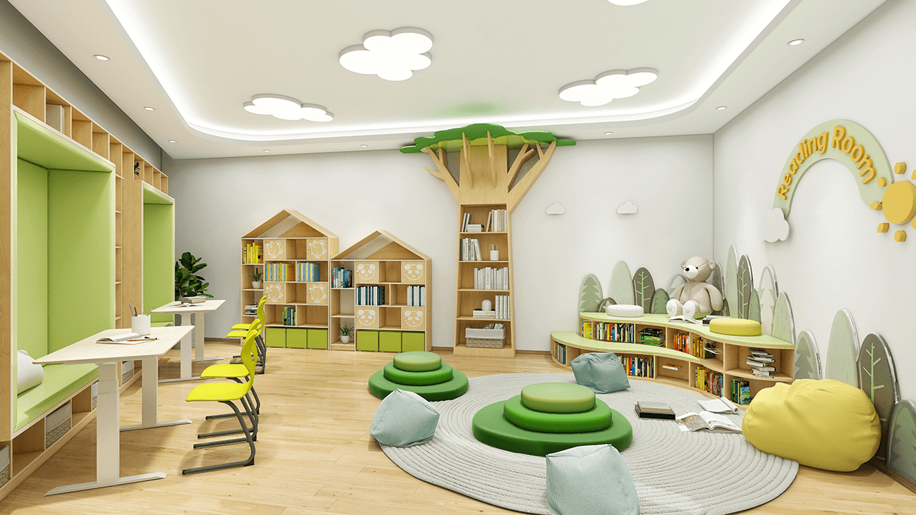 School Library Refurbishment with Innovative Design Ideas