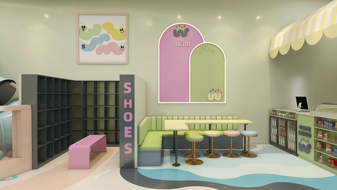 Creative Indoor Play Café Design Ideas