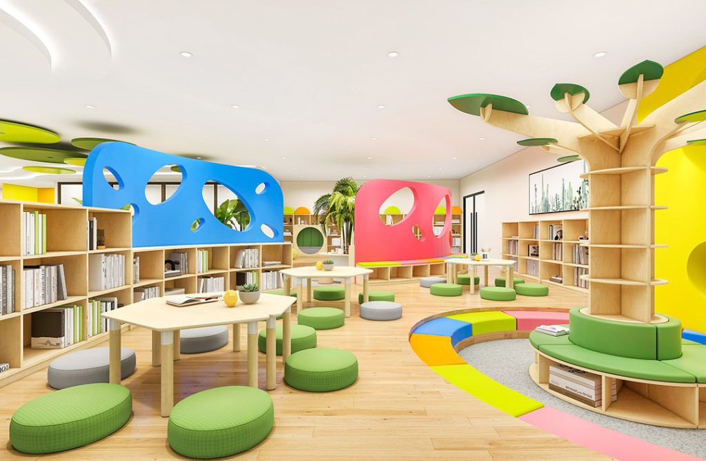 Custom K12 International School Library Design & Solutions by Cowboy ...