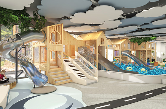 Indoor Playground Kids Play Cafe Design