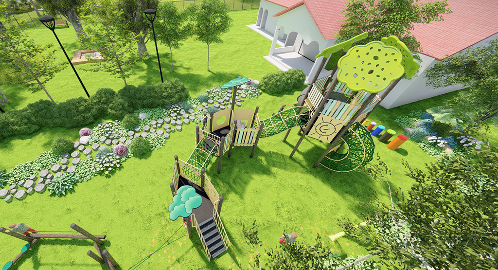 custom playground design for schools