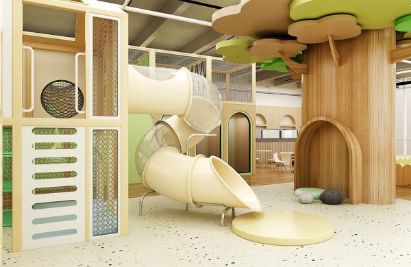 Natural-Themed Kids Play Cafe Ideas: Premium Indoor Playground Design & Build - Image 2