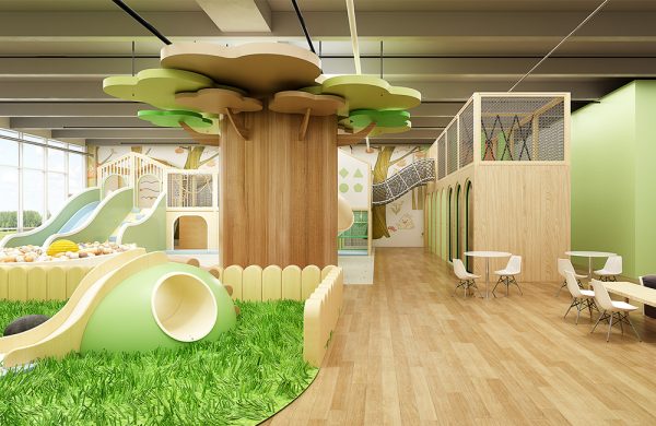 Natural-Themed Kids Play Cafe Ideas: Premium Indoor Playground Design & Build - Image 6