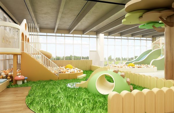 Natural-Themed Kids Play Cafe Ideas: Premium Indoor Playground Design & Build - Image 7