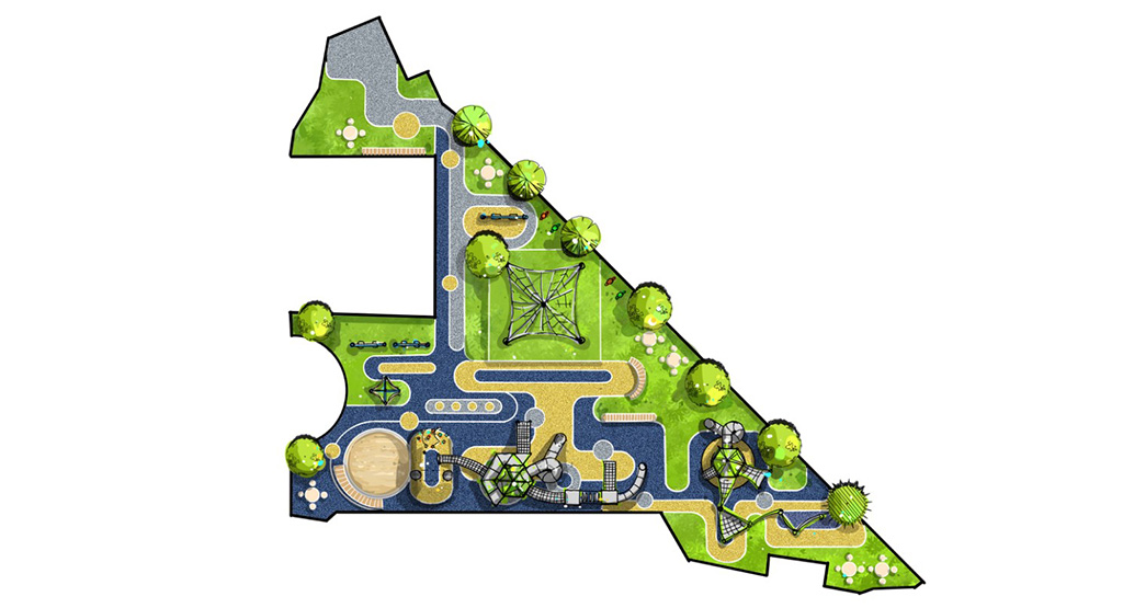 Custom theme park playsets