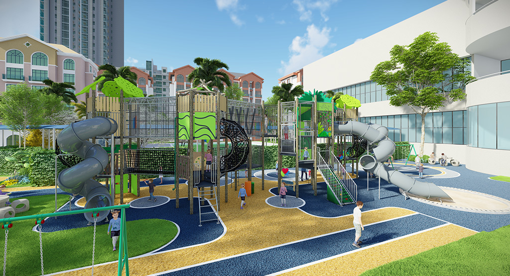 Design and build a themed playground 