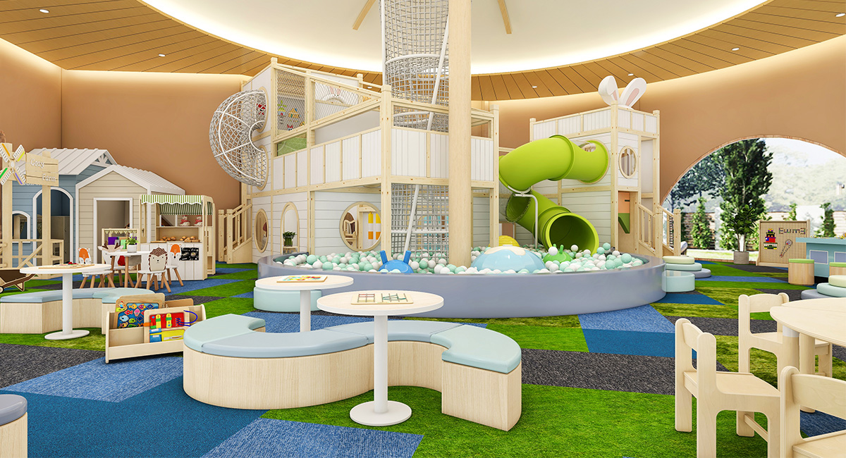 Custom theme play cafe