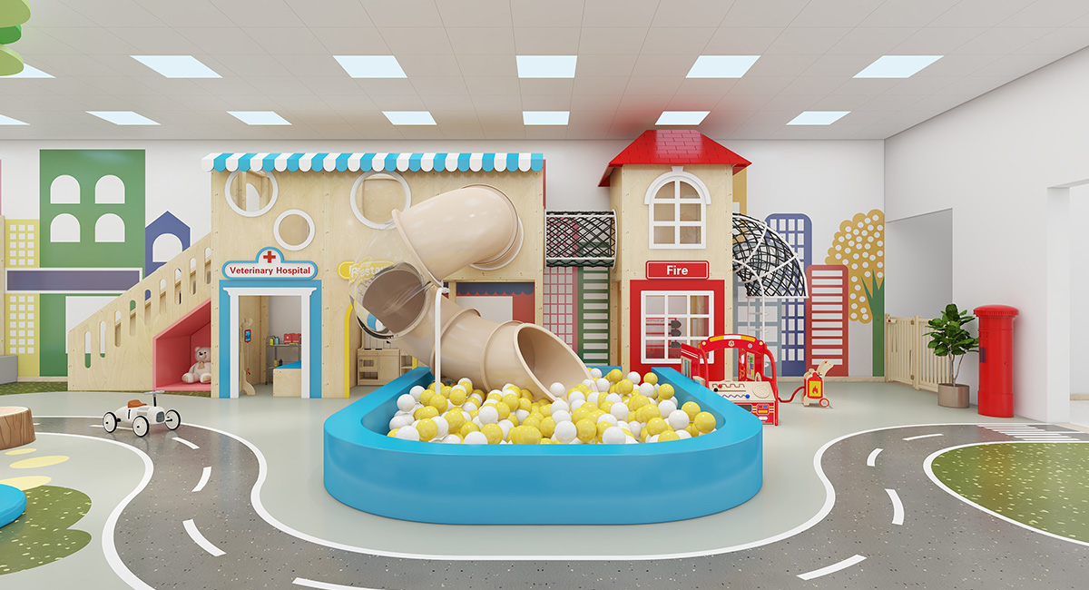indoor playground design and installation