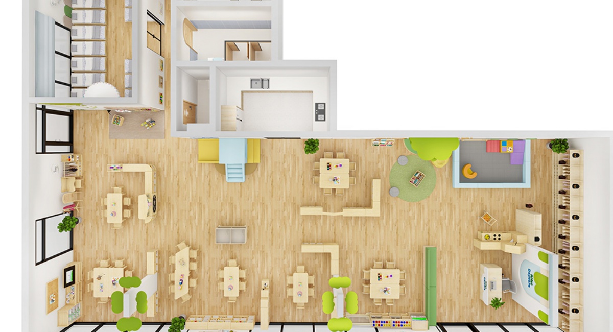 Montessori Nursery School Design