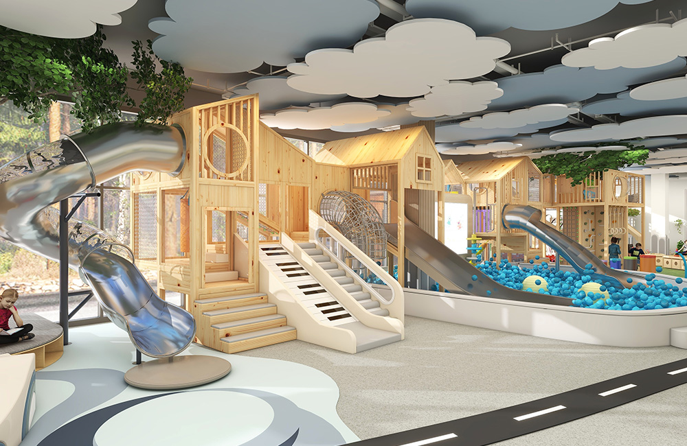 Indoor Playground Equipment for Play Cafés