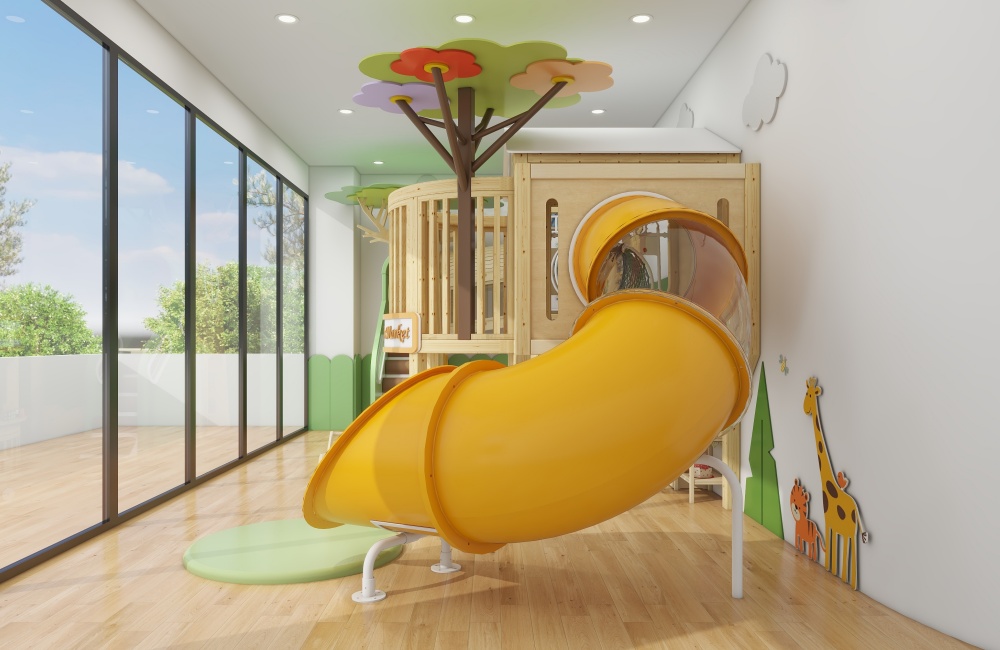 Nature-Inspired Indoor Playground Design for Childcare, Nursery Schools & Kids Cafes (2)