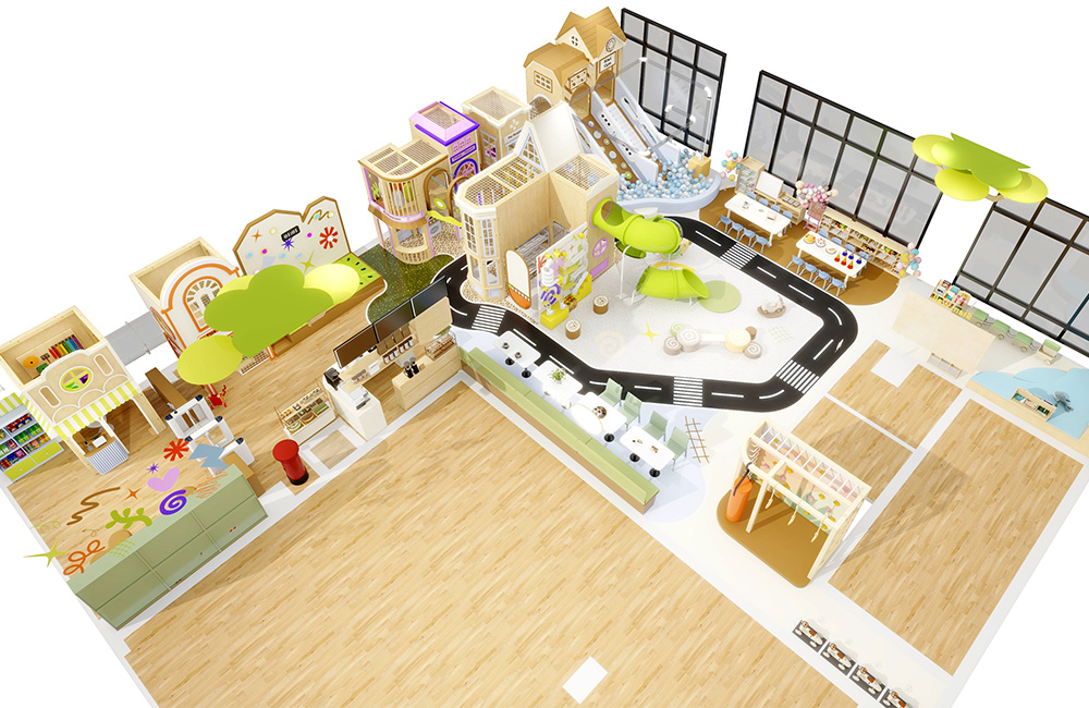 Kids Play Cafe Design