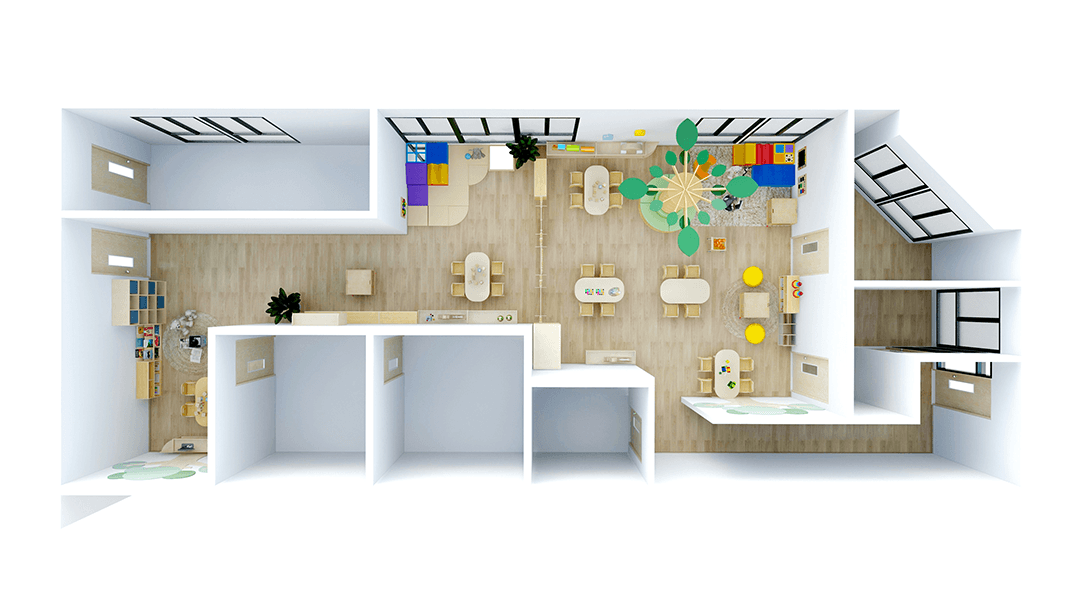 0 montessori early larning center ground floor layout