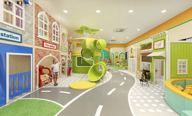 Educational Indoor Play Space Kids Play Cafe in USA