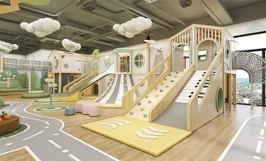 Indoor Playground Design Kids Play Cafe,Chicago, USA